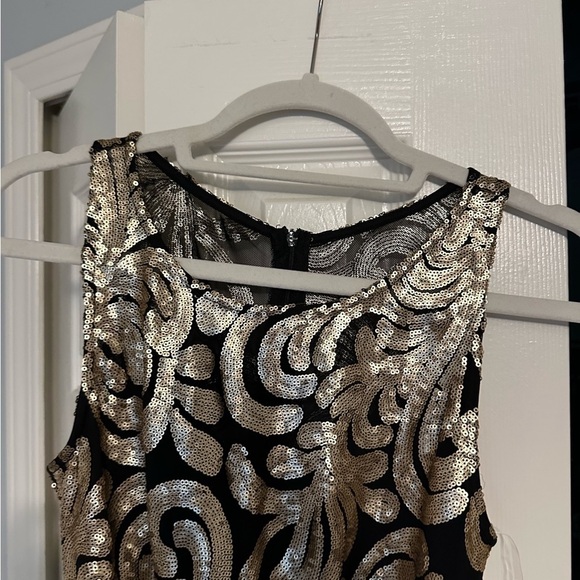 Candalite Dress Black & Gold - Picture 3 of 16